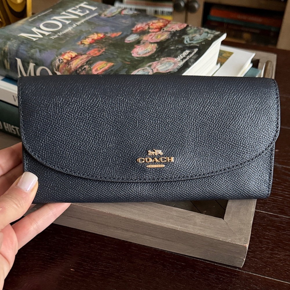Coach Midnight Blue Women's Wallet
